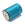 Beads wholesaler  - Brazilian twisted waxed polyester cord Duck blue 0.45mm (1 Spool)