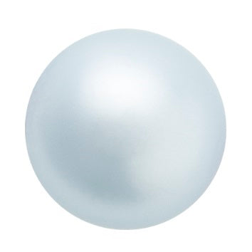 Buy Preciosa Light Blue Round Pearl Bead 10mm - Pearl Effect (10)