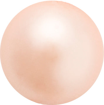 Buy Preciosa Peach round pearl bead - Pearl Effect - 12mm (5)