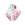 Beads wholesaler  - Bicone Preciosa Pink Sapphire AB - 3.6x4mm (40)