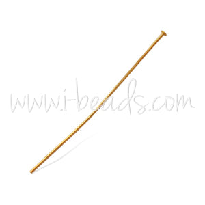 72 headpins metal gold plated 50mm (1)