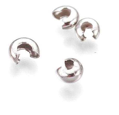Buy Caches perles à écraser en acier 4mm (5)