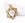 Beads wholesaler  - Medal Pendant Sun Flower Stainless steel Gold - 25mm (1)