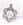 Beads Retail sales Medal Pendant Sun Flower Stainless Steel - 25mm (1)