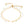 Beads wholesaler  - Chain for Adjustable bracelet Rolo Mesh - Stainless Steel Gold 2x13cm (1)