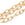 Beads wholesaler  - Chain Ribbed Oval Mesh Gold Stainless Steel 12x7mm (50cm)