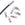 Beads wholesaler  - Cord ends fold over 9x2mm (10)