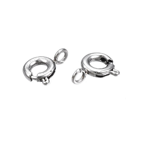 Buy Round Clasps Stainless Steel 6.5mm (5)