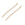 Beads wholesaler  - Extension Chains Gold Stainless Steel Flat - 50x3mm (2)