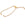 Beads wholesaler  - Bracelet Paper clip Chain Golden Stanless Steel 15cm (1)