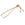Beads wholesaler  - Adjustable Chain BraceletStainless steel Gold - 2x12cm (1)