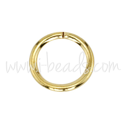 144 Beadalon jump rings gold plated 10mm (1)