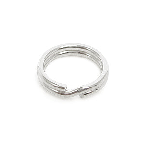 Split ring silver plated 925 - 5mm (10)