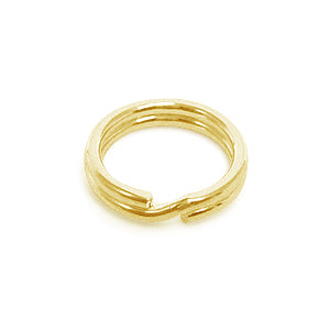 Buy Split ring gold plated 24k - 5mm (10)