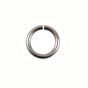 200 Jump rings metal antique silver 5mm (1)