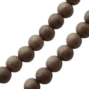Buy Graywood round beads strand 8mm (1)