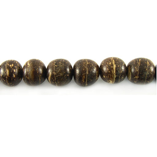 Wooden coco round beads strand 8mm (1)