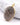 Beads wholesaler  - Oval pendant Flower carved Smoked Quartz -925 gold plated 17x13mm (1)