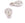 Beads wholesaler  - Charms Pendants Drop Ethnic Metal Color Platinum 8mm (2)