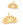 Beads wholesaler  - Charm pendant Lotus golden quality, 13x10mm (1)