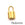 Beads Retail sales Charm Pendant Padlock Stainless Steel golden 11x6mm (1)