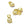 Beads Retail sales Charm Pendant Mother of Pearl Round Charm Pendant Set in 925 Silver Gold 5mm (2)