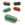 Beads wholesaler  - Cylinder Connector Aventurine 17x8mm and Golden Brass (1)