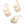 Beads wholesaler  - Freshwater Pearl Baroque Pendant - 10x8mm with Quality Gold Thread (2)