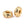 Beads wholesaler  - Heishi Rondelle Bead with Zircon - Brass Golden Quality 5.5x2.5mm Hole: 2mm (1)