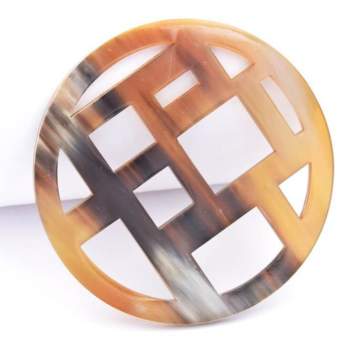 Connector Pendant Round in Resin 7cm (1)