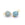 Beads wholesaler  - Charms Polygon Amazonite 8x9mm - Golden pin (2)