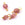Beads wholesaler  - Bead Connectors Strawberry Quartz with Golden brass - 11-8mm (4)