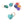 Beads Retail sales Heart Pendant 8mm Amazonite with Gold Filled Ring (1)
