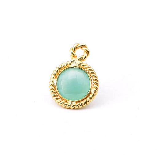 Semi Precious SeaShell Carving Gemstone Pendant, Gold Vermeil 2 Loop Tiny  Charms Pendant at Rs 350, Gemstone Pendant in Jaipur