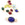 Beads wholesaler  - Oval Connector Lapis Lazuli Set in 925 Sterling Silver and golden - 9x7mm (1)
