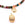 Beads wholesaler  - Pendant charm Scarab Golden Brass Quality - 12x9mm (1)