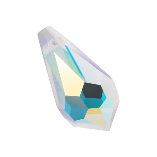 Briolette Drop 984 Preciosa Crystal AB 00030 200 AB - 6,5x13mm (2)