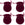 Beads wholesaler  - Imitation velvet jewellery pouch Polyester Burgundy 9x7mm (4)