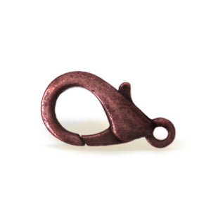 Buy Lobster claw clasp metal copper finish 15mm (1)