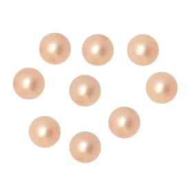 Buy 2081/2 Flat back Cabochon HOTFIX Crystal Rose Gold Pearl- SS10 - 2.8mm (50)