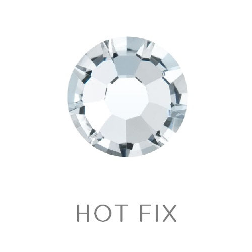 FlatBack Hotfix Preciosa Crystal 00030 - ss12-3mm (80)