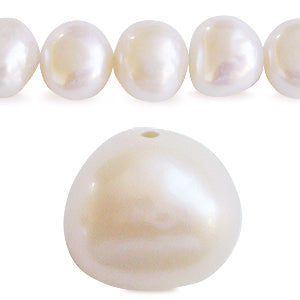 Freshwater pearls nugget shape white 7mm (1)