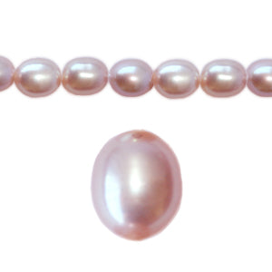 Freshwater pearls rice shape natural pink 5mm (1)