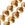 Beads wholesaler  - Freshwater pearls nugget shape COFFEE CREAM COPPER LIGHT6mm (1)
