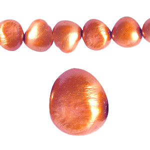 Buy Freshwater pearls nugget shape copper 5mm (1)