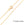 Beads Retail sales Paper Clip Thin Chain Necklace 4x2mm Gold Plated 3 Microns 45cm (1)