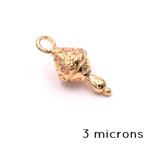 Charm Pendant Pendulum Gold Plated 3 Microns - 11x6mm (1)
