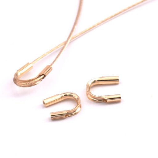 Wire guardian Gold Filled 4.5mm wire diameter: 0.53mm (2)