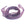 Beads wholesaler  - Pure hand dyed silk ribbon Purple - 25mm - 80cm (1)