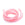 Beads wholesaler  - Pure hand dyed silk ribbon PINK - 15mm- 80cm (1)